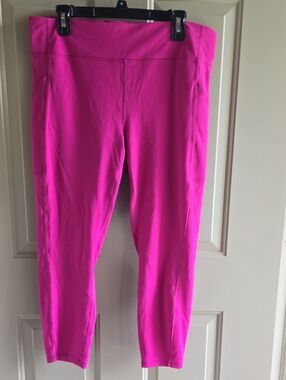 lululemon athletica Hot Pink Performance Leggings